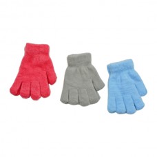 Перчатки дит. JIALONG 1пара однотонні Мікс арт.238#-1/238#-2 *12