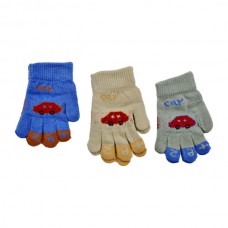 Перчатки дит. JIALONG д/хлопчиків 1пара Принт Мікс арт.238#-9/10/11 *12