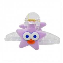 Краб д/волосся пластик 1шт 11см прозорий Іграшкою Мікс арт.B157/158 *12