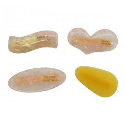 Заколка-прищіпка д/волосся 1шт FRANCE Handmade Мікс арт.JZ053/JZ054/JZ055