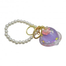 Брелок акриловий рідкий з Перлинами 1шт Фігурки Мікс