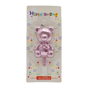 Свічка д/торта Декор МЕДВЕДИК/БАЛЕРИНА/АНГЕЛОК