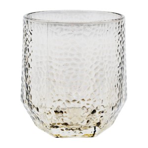 Стакан Скляний RED CHERRY 250мл Зернистий Набір 6шт Графіт арт.LL8010