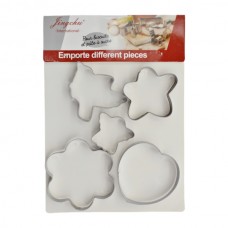 Форма д/випічки печива Jingchu Набір 5шт металева арт.AK4