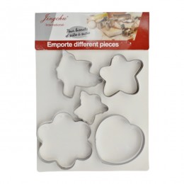 Форма д/випічки печива Jingchu Набір 5шт металева арт.AK4