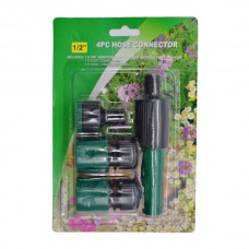 Садовий Конектор для крана 1/2 Набір 4шт арт.CZ008