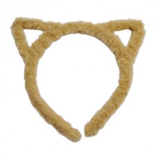 Обруч д/волосся 1шт Хутряний з вушками арт.67#-14 *12