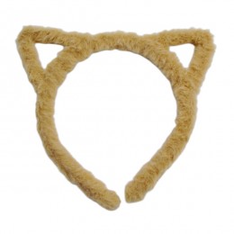 Обруч д/волосся 1шт Хутряний з вушками арт.67#-14 *12