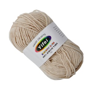 Пряжа д/в'язання Yifei Акрил 50г Беж *20