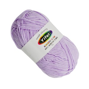 Пряжа д/в'язання Yifei Акрил 50г Бузкова *20