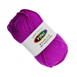 Пряжа д/вязання Yifei Акрил 50г Фіолетова *20