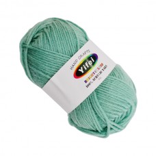 Пряжа д/вязання Yifei Поліестер 50г Мятна *20