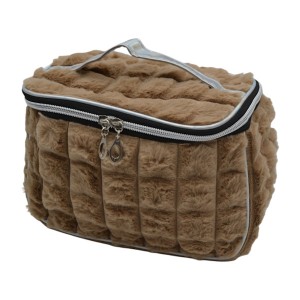 Косметичка-сумка жін. 22*15*14см Хутряна