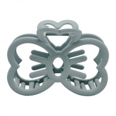 Краб д/волосся пластиковий 9см Бант Кольоровий арт.JW-17 *12