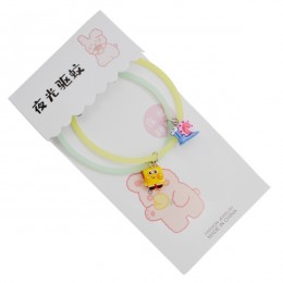 Браслет Парний Флуорисцентний 1шт Губка Боб арт.YL-1 *12