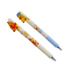 Ручка кулькова автомат 1шт фігурка Космонавт/Капібара Мікс арт.36019/36034 *36