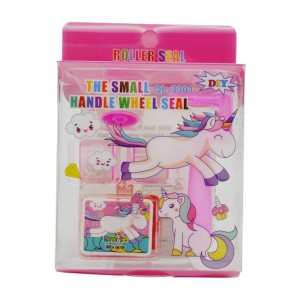 Набір д/творчості DIY Валик з штампами і фарбою арт.Y-3301