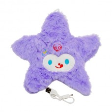 Іграшка Зірка танцююча з музичним світлом Хутряна 1шт арт.JW-19