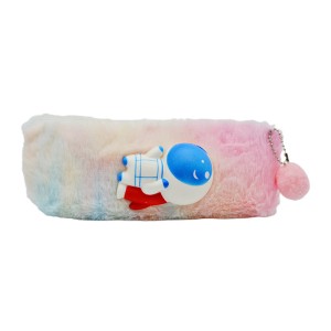 Пенал арт.6673 1шт Хутряний Фігурка-Сквіш на 1 відділення *12