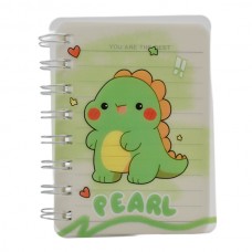 Блокнот А7 в лінію на спіралі 75арк Малюнок Мікс *20