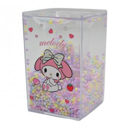 Стакан для канцелярії 1шт пластиковий з подвійним дном Декор арт.AS-10