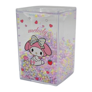 Стакан для канцелярії 1шт пластиковий з подвійним дном Декор арт.AS-10