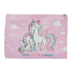 Папка А4 Еко Шкіра на замочку Малюнок Мікс арт.6674 *12