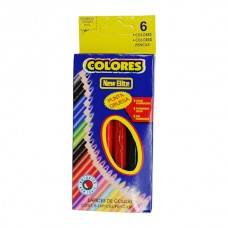 Олівці кольорові COLORES 6 кол. МІНІ арт.6960/3.5-6 *24