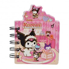 Блокнот А7 в лінію на спіралі Куромі з брелком Мікс арт.XQ56K-2011 *20