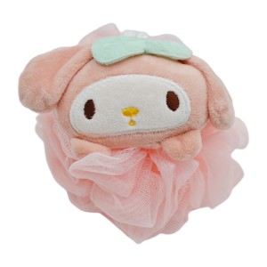 Мочалка Бант JENNIFER з Іграшкою Кольорова Мікс арт.35708-1/2/3 *12