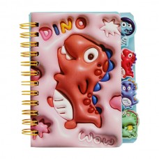 Блокнот А7 в лінію на спіралі Dino арт.Cy-066 *24