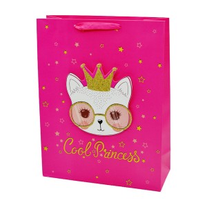 Пакет под. 31*12*40 Дитячий 3D Малюнок Мікс арт.WB870L/QZ3182A/QZ973A *12