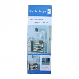 Вішалка підлогова з стійкою д/взуття 153*26*80см 1шт арт.ТМ4-80