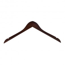 Вішалка д/одягу деревяна 38см 1шт Темна *20