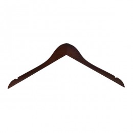 Вішалка д/одягу деревяна 38см 1шт Темна *20