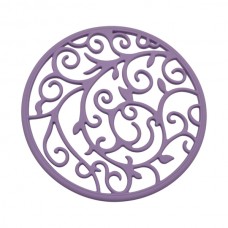 Підставка п/гаряче силіконова 1шт Ажурна Кольорова Мікс арт.CK10-086