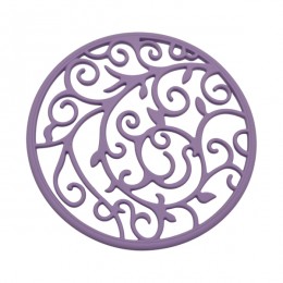 Підставка п/гаряче силіконова 1шт Ажурна Кольорова Мікс арт.CK10-086