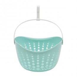 Кошик д/прищіпок пластиковий Овальний з гачком 1шт арт.10652