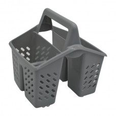 Підставка д/столових приборів пластикова на 4 відділення арт.4011