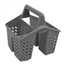 Підставка д/столових приборів пластикова на 4 відділення арт.4011