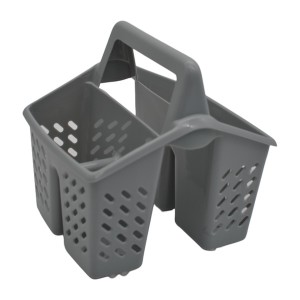 Підставка д/столових приборів пластикова на 4 відділення арт.4011