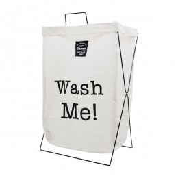 Кошик д/білизни 35*25*55см тканинний розкладний з каркасом