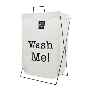 Кошик д/білизни 35*25*55см тканинний розкладний з каркасом