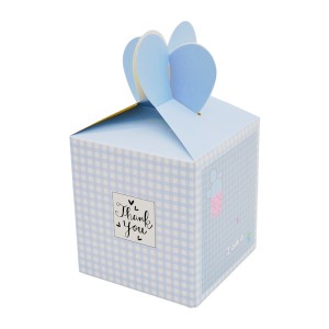 Коробка под. картонна 9,3*10*9,3см Малюнок Мікс арт.PGH41313 *12