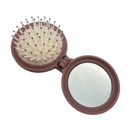 Розчіска кишенькова VIVICN складна з дзеркалом арт.ET30/31 *12