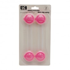 Замок-фіксатор д/шаф і дверей 2шт 16.5см Мікс арт.C20193-2/C20191-2