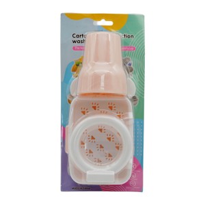 Мильниця Дитяча пластикова навісна самоклеюча з Стаканом і гачками арт.7580