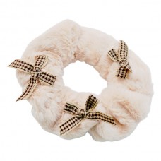 Резинка д/волосся 1шт Обємна Дитяча Хутряна з бантами арт.67#-D32 *50