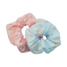 Резинка д/волосся 1шт Обємна Шовк/Органза Кольорова Нюд Мікс арт.67#-D10/11/12/13 *80