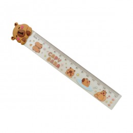 Лінійка пластикова Капібара 1шт 15см арт.WJ016 *48